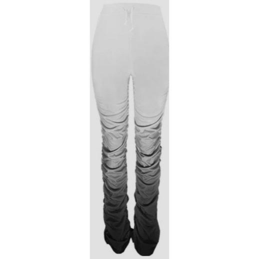Ombre stacked pants